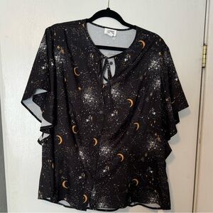 Unique Vintage Galaxy Top